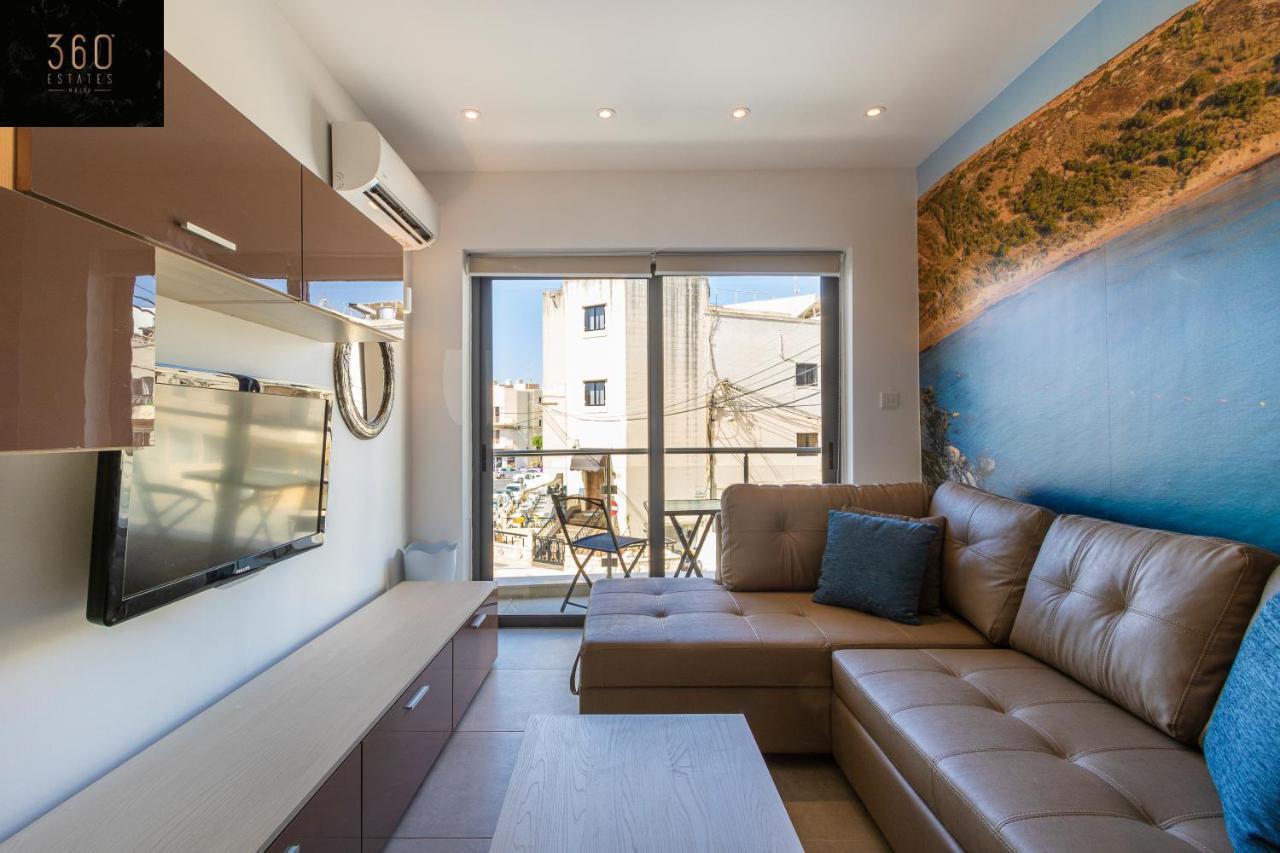 High-End Central Apt With Comfy Bed & Super Wifi By 360 Estates San Gwann Exterior photo
