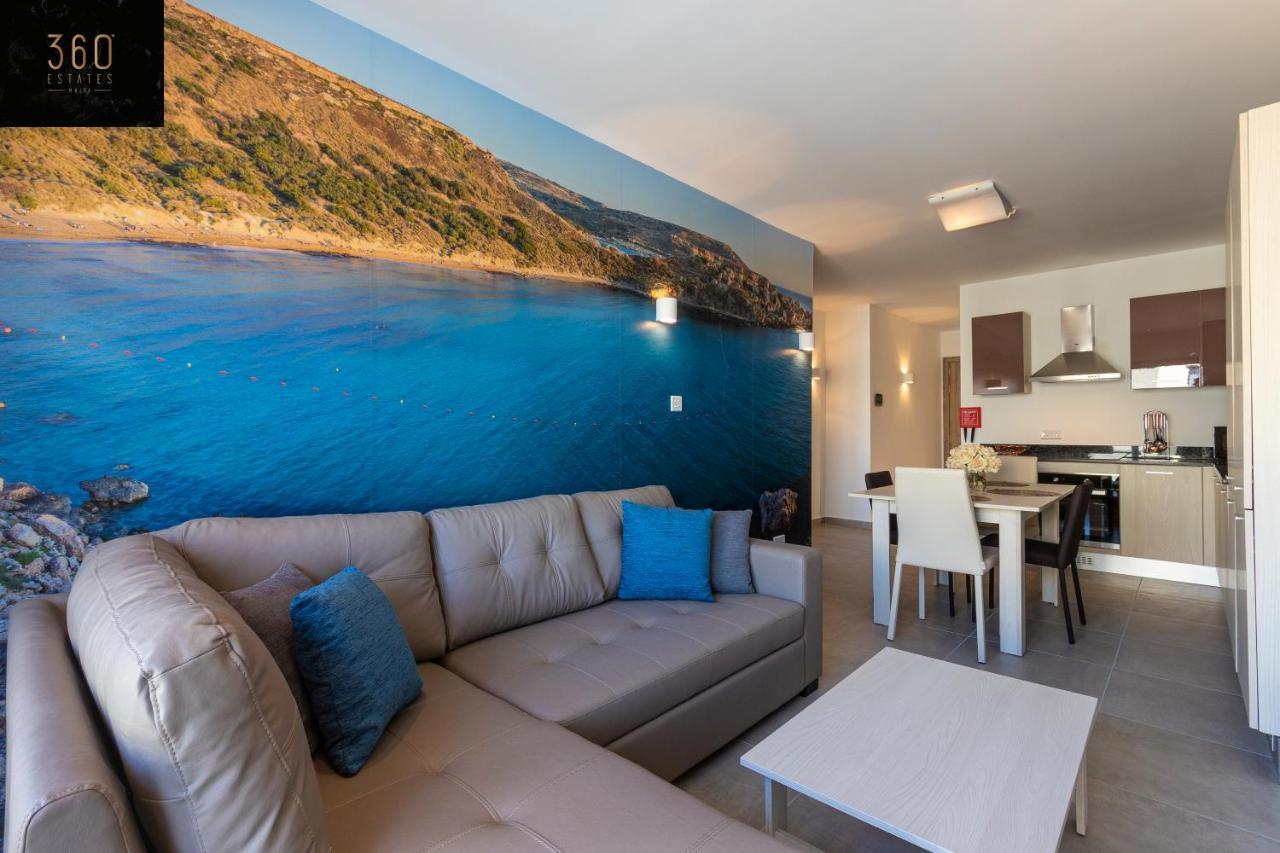 High-End Central Apt With Comfy Bed & Super Wifi By 360 Estates San Gwann Exterior photo